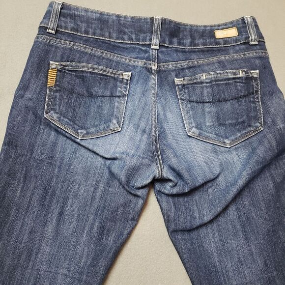 PAIGE Women's Y2K Hidden Hills Boot Cut Jeans - Dark Blue Women’s 29 - Picture 10 of 16